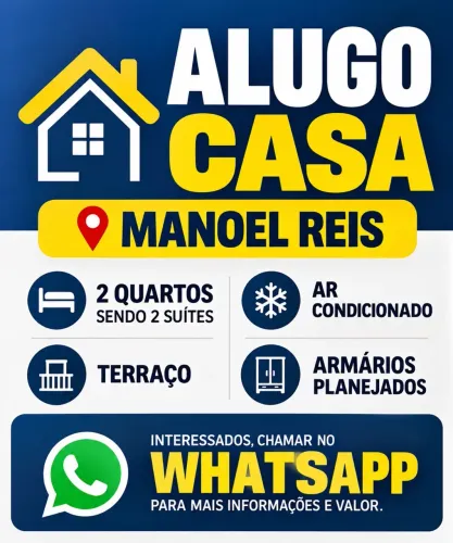 Alugo casa