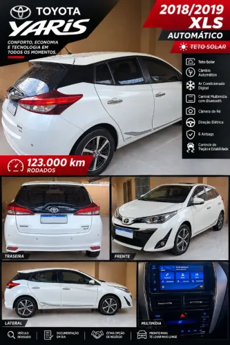 Toyota Yaris XLS 1.5 Flex 16V 5P Aut. 2019