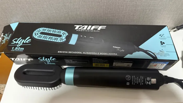 Escova taiff secadora, alisadora e modeladora