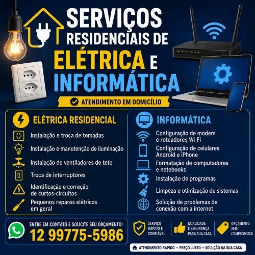 Eletricista / Técnico de Informática