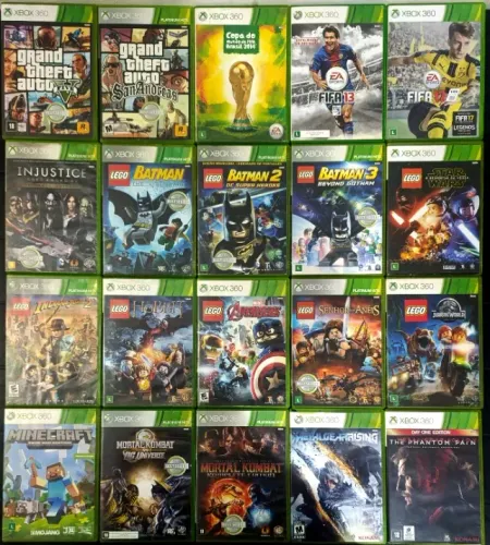 Valor na Descrição - Jogos Originais Xbox 360 - Ac cartão e Olx pay (temos mais jogos)