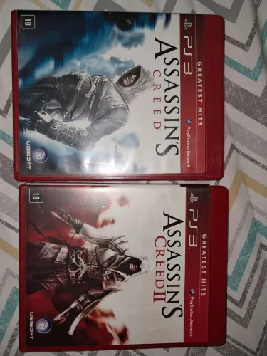 Assassin's Creed 1 e 2 Playstation 3 Edição Greatest Hits