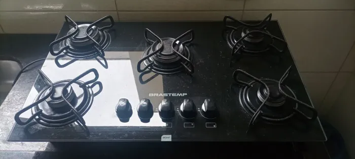 Cooktop Brastemp 5 bocas