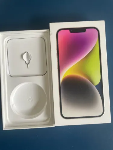 Caixa iPhone 14 branco !