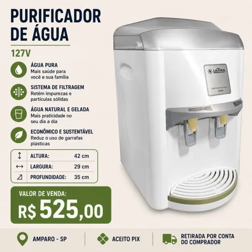 Purificador de água 