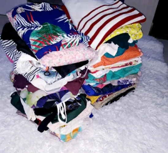 Lote Premium 50 Blusas Femininas Selecionadas - Grade P ao GG (Sem Avarias)