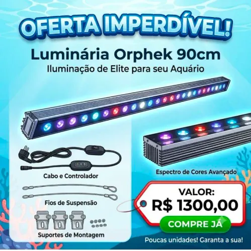 Luminária orphek 90cm