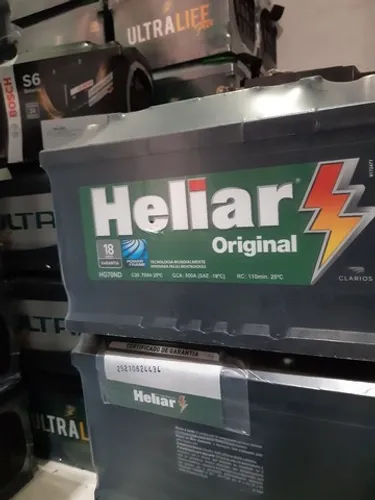 Bateria Nova Bateria Heliar Bateria Moura Bateria 60 amperes Bateria 70 amperes