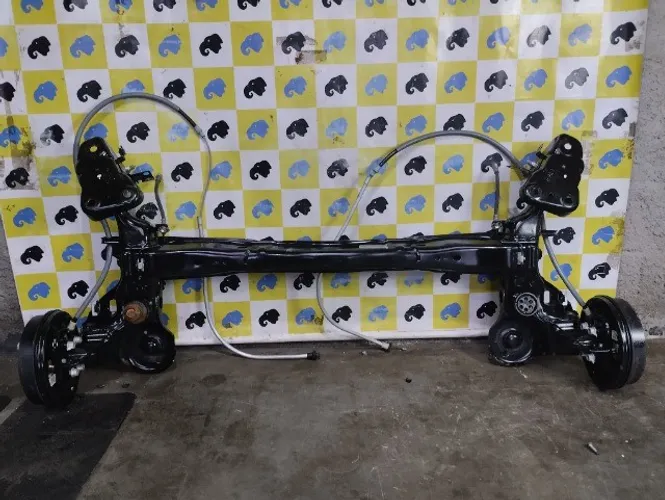 Eixo Traseiro Completo Cubo Roda Peugeot 208 1.6 16v 2015