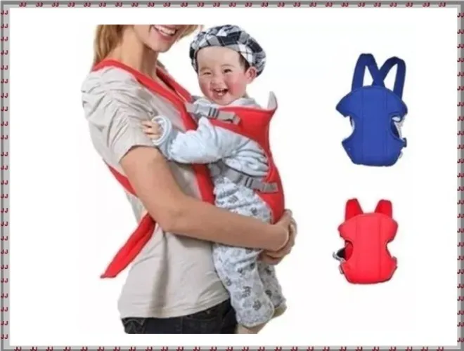 Canguru Mamãe Carregador De Bebê Até 12kg Ergonômico