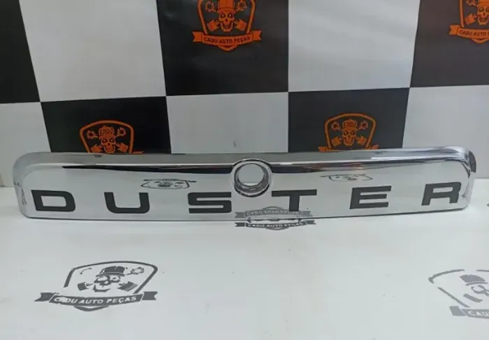 OP - P Aplique Tampa Traseira Cromado Duster Original *r
