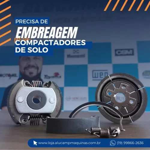 Embreagens para Compactadores de solo