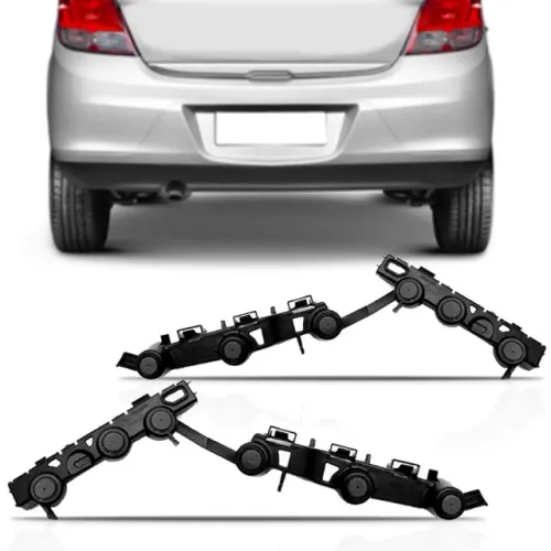 Guia Parachoque Chevrolet Onix / Onix Joy - Traseiro LD LE - N400818 