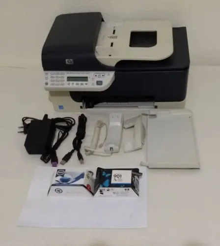 Impressora Multifuncional HP Officejet - J4660 All In On. Usada - Leia toda a Descrição.