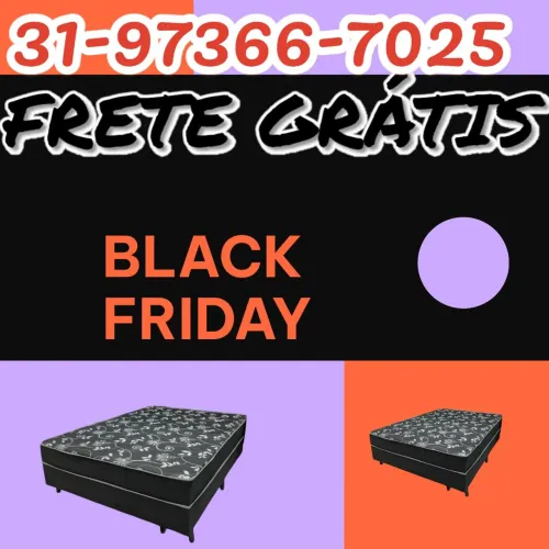 CAMA BOX CASAL COM ENTREGA GRÁTIS !!!! BLACK FRIDAY BOMBANDO 