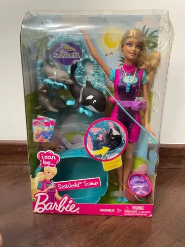 Boneca Barbie SeaWorld Trainer IMPORTADA