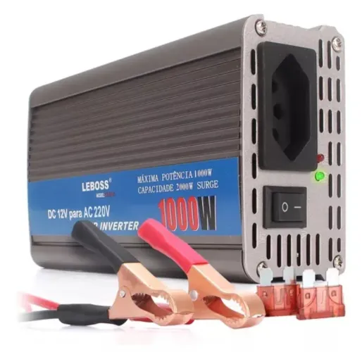 Inversor de voltagem 1000w Leboss 12v-120v