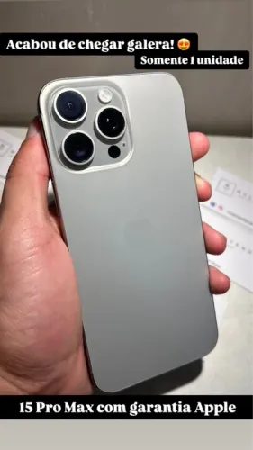 iPhone 15 Pro Max com garantia