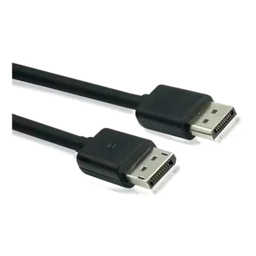 Cabo displayport para displayport macho 4k 1.8 metros