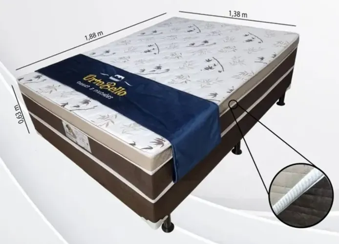 CAMA BOX CASAL D33 ORTOBELLO