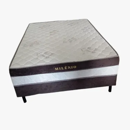 cama colchao box casal 138x188 cm
