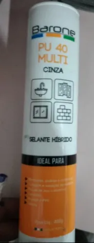 PU Selante Híbrido Cinza e Branco Super Oferta 400 ML