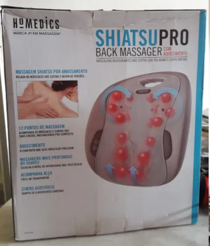 Massageador de costas Shiatsu Pro