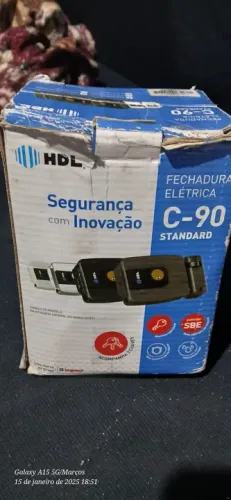 Baixei !!!Oportunidade única ...Fechadura Elétrica C-90 HDL - Segurança e Inovação