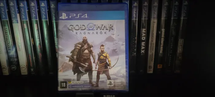 Jogo Godofwar Ragnarok PS4 Lacrado!