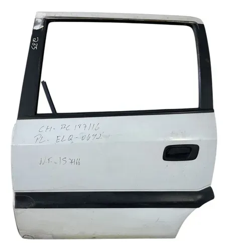 Porta Chevrolet Zafira 2009/2010/12 Traseira Esquerda Branca