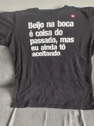 Camiseta Beijo na Boca - Tamanho M