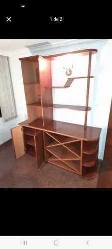 Estante mdf amadeirado