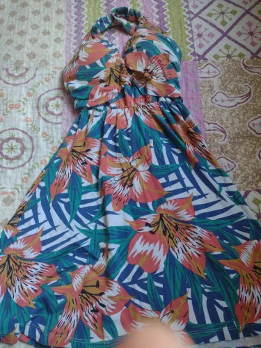 Vestido florido tamanho P