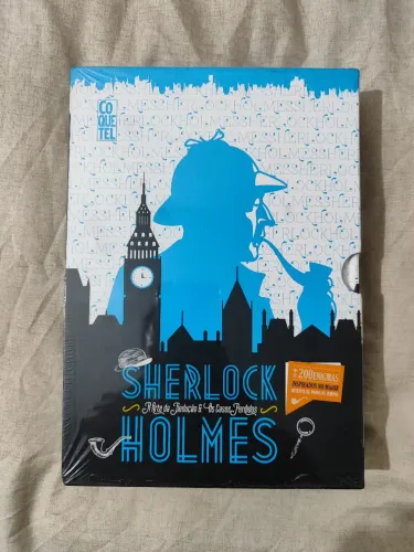 Box Sherlock Holmes - A Arte da Dedução e Os Casos Perdidos - Coquetel