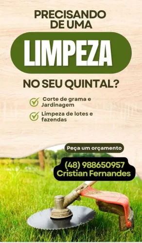 Serviço jardinagem, preço barato e justo, qualidade <br>Faça um orçamento sem compromisso 