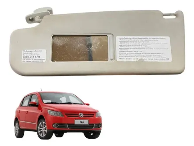 Quebra Sol Lado Esquerdo Volkswagen Gol Saveiro 2008 2012 Us