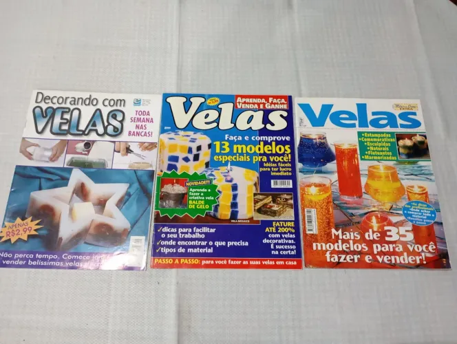 Revistas de Velas - Aprenda a fazer e vender!