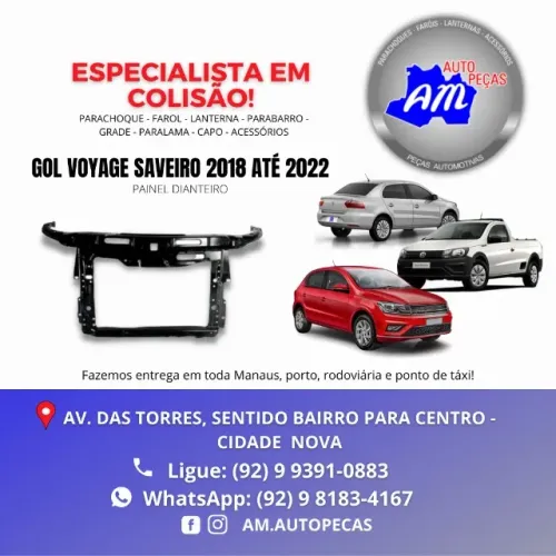painel frontal gol g8