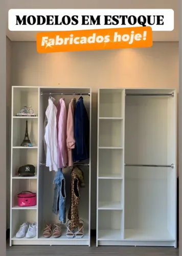 Closet mini em mdf ( unidade ) novo