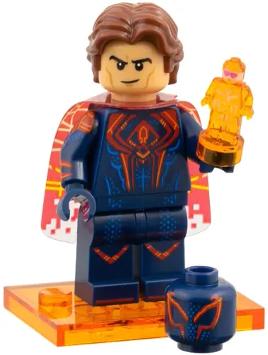 Lego Original Spider-Man Homem-Aranha Spider-verse Minifigura Spider-Man 2099 Miguel