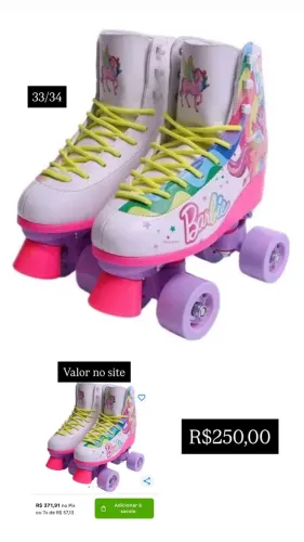 Patins lacrado