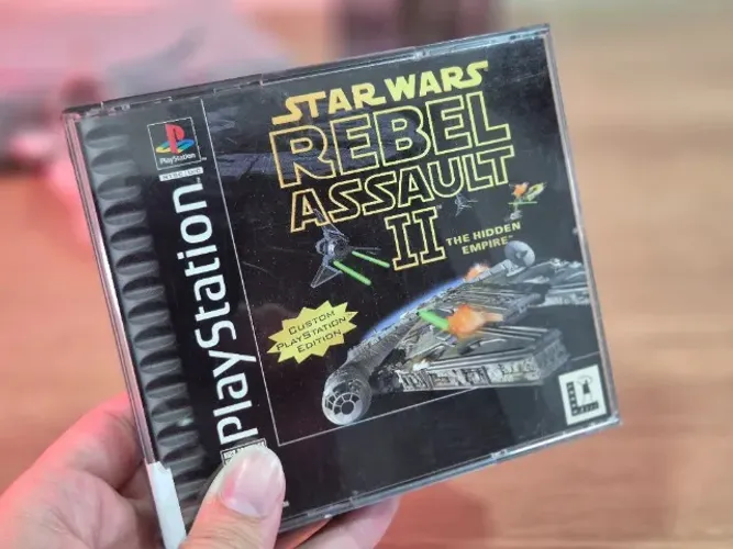 STAR WARS - REBELS ASSAULT II - PLAYSTATION 1 (SEM MANUAL)