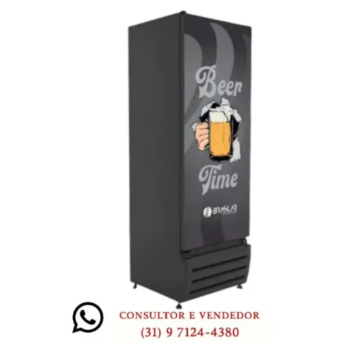 Cervejeira Braslar 500 Litros Porta Adesivada 220v