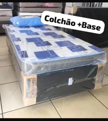 Cama box colchão d20 suporte 