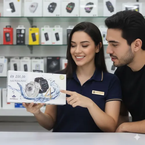 Smartwatch ultra w3com pulseira extra 