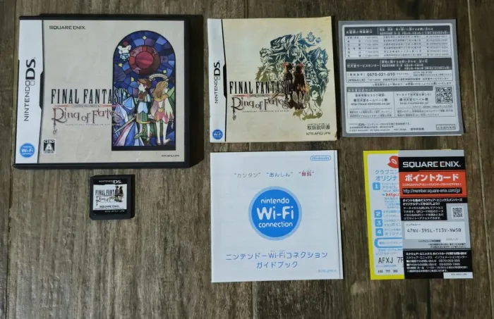 FINAL FANTASY RING OF FATES NINTENDO DS ORIGINAL JAPONES