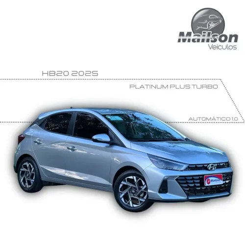 Hyundai HB20 Platinum 1.0 TB Flex 12V AUT 2025