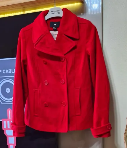 Casaco vermelho H&M