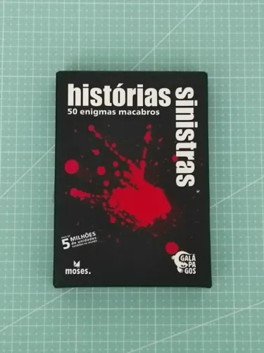 JOGO DE CARTAS HISTÓRIAS SINISTRAS GALÁPAGOS