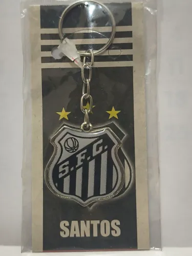 Chaveiro de Metal Santos